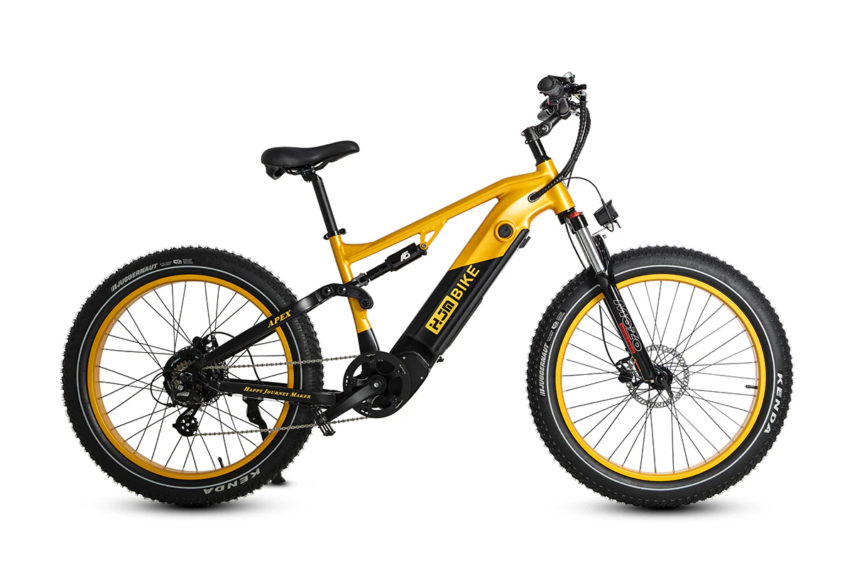 Apex Full Suspension Fat Tire Ebike 1000W - Image 4
