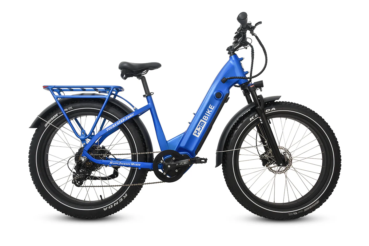 Toury Step Thru Fat Tire Ebike (Fully Assembled) - Image 10