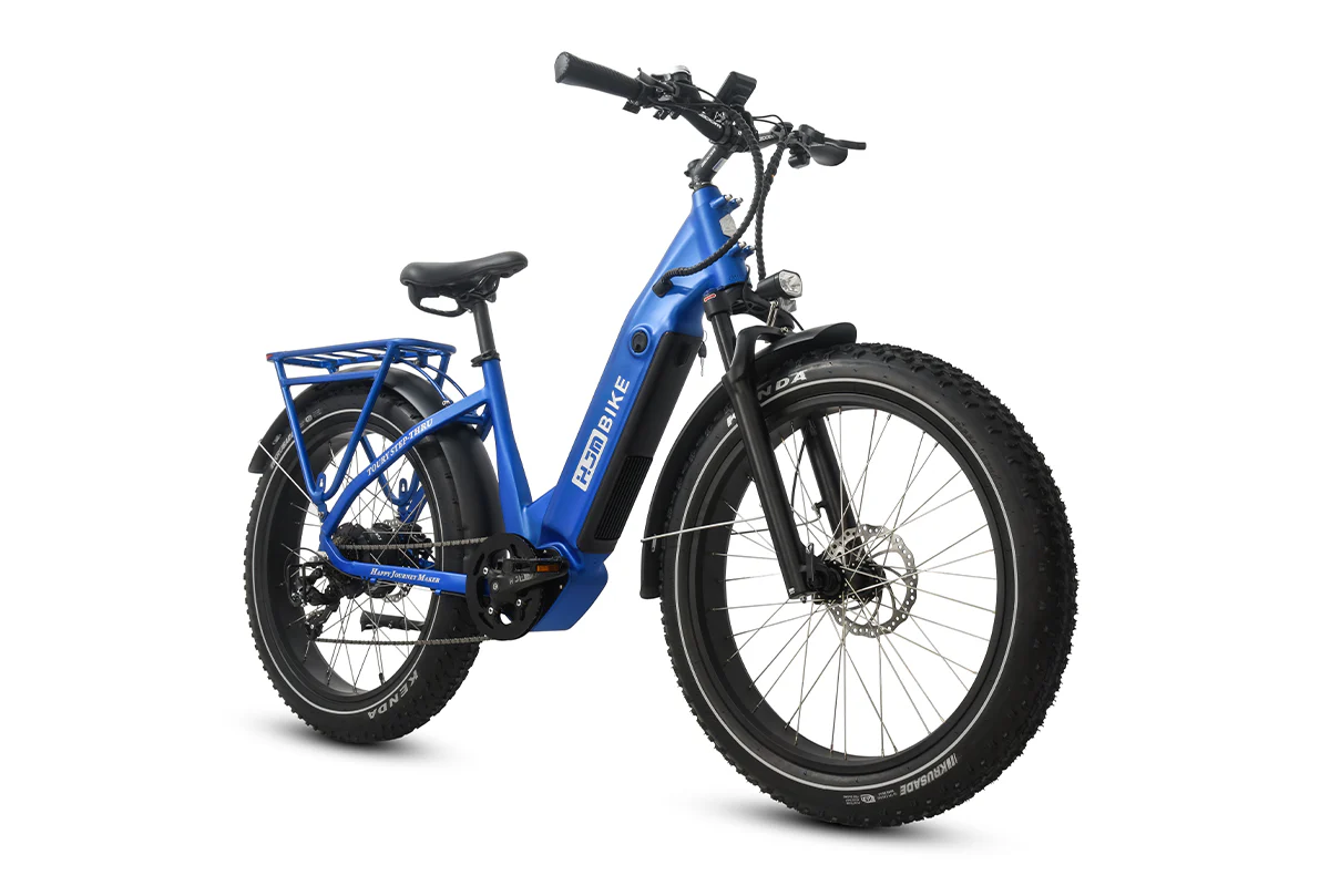 Toury Step Thru Fat Tire Ebike (Fully Assembled) - Image 11