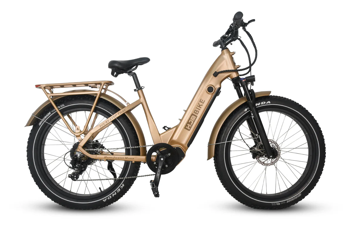 Toury Step Thru Fat Tire Ebike (Fully Assembled) - Image 12