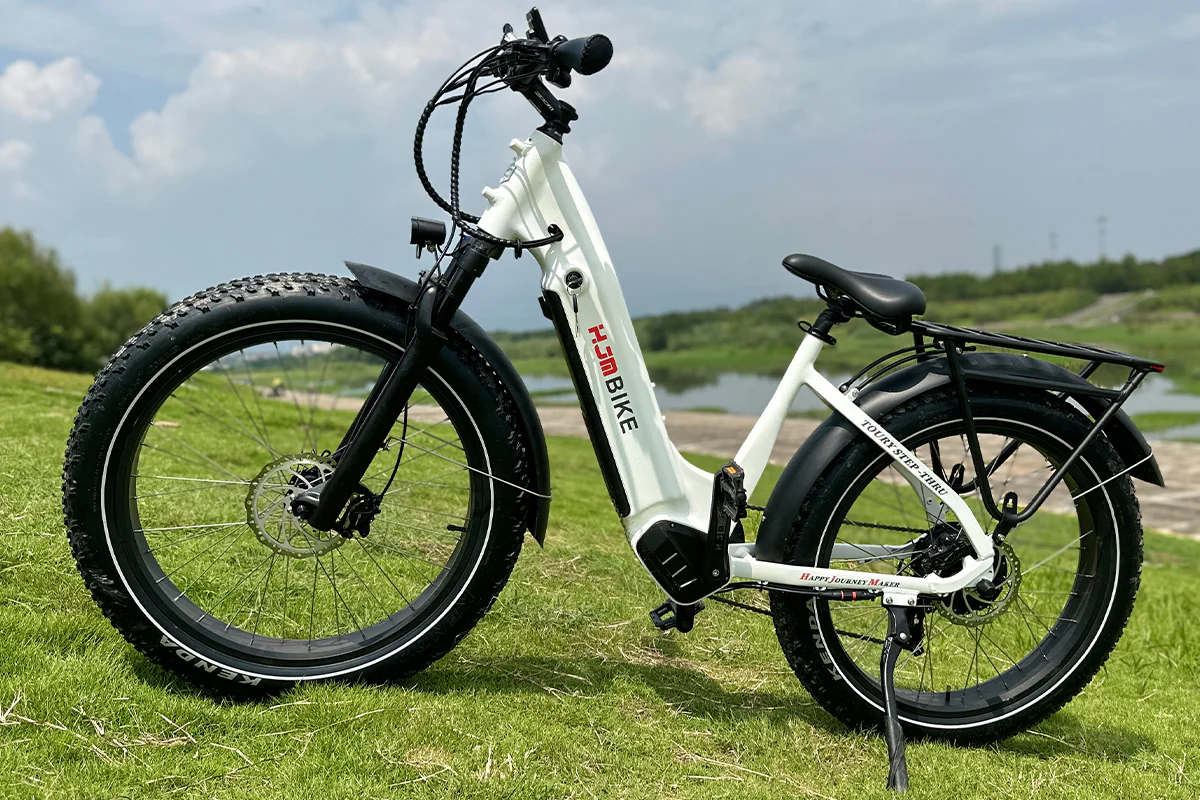 Toury Step Thru Fat Tire Ebike (Fully Assembled) - Image 14