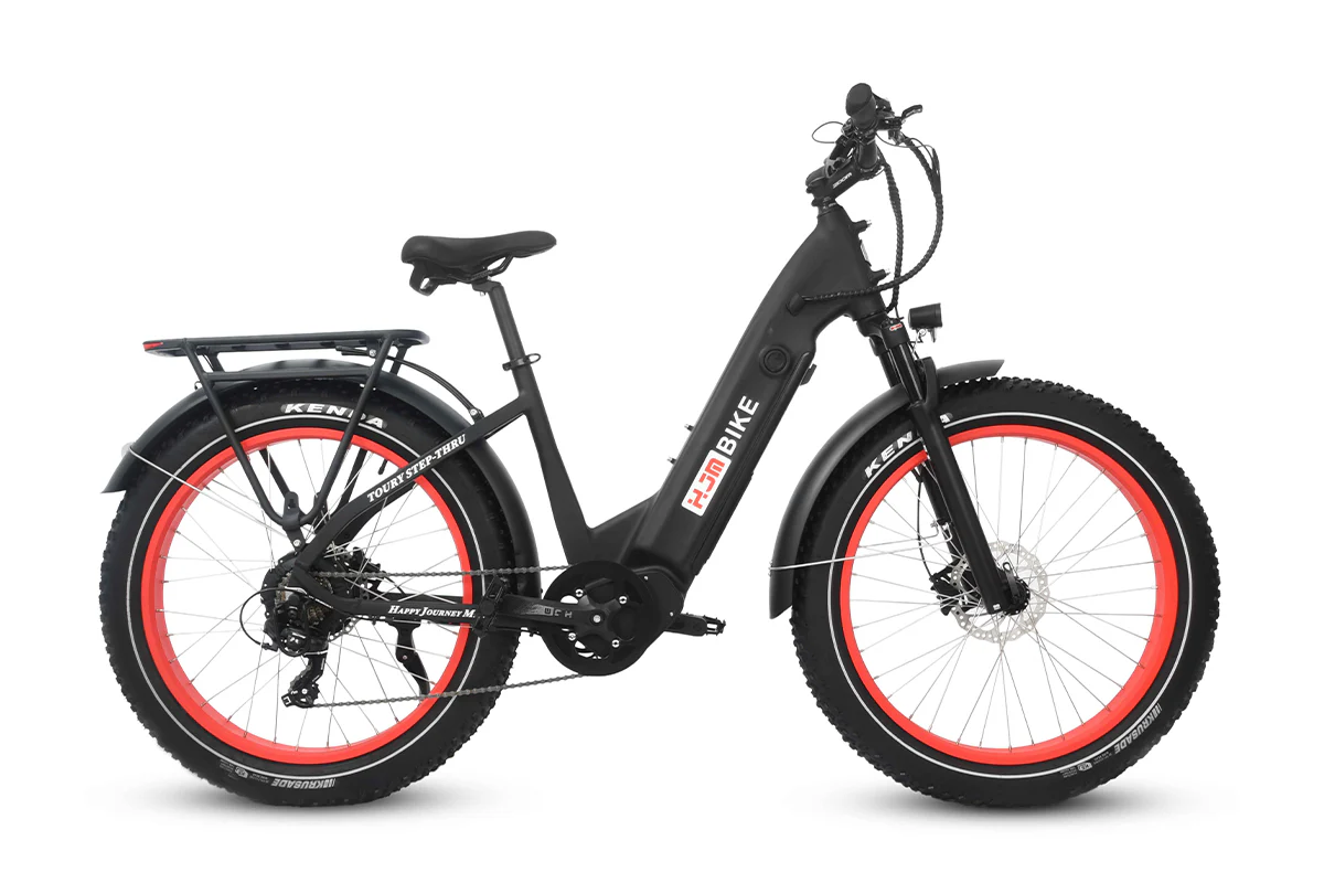 Toury Step Thru Fat Tire Ebike (Fully Assembled) - Image 27