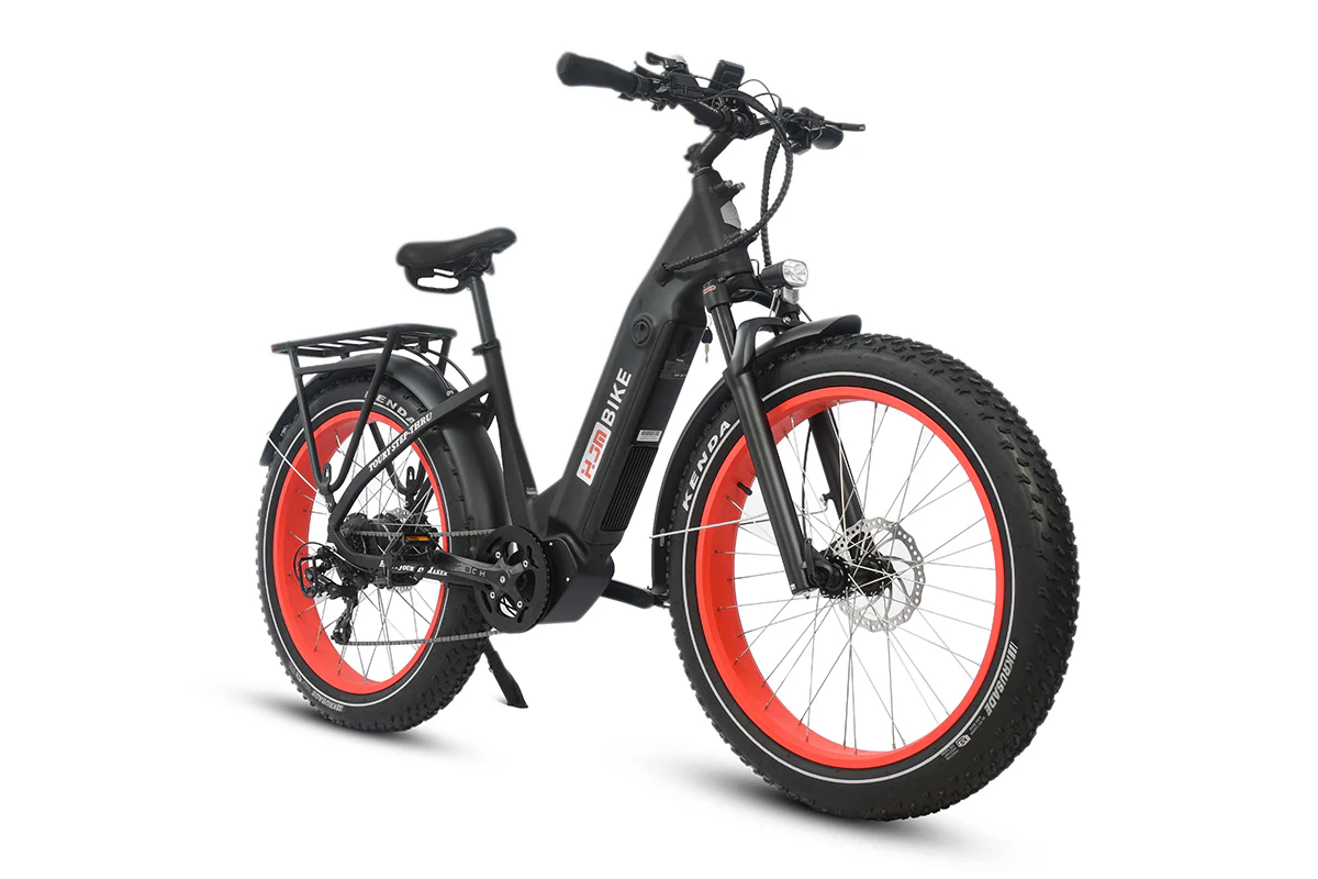 Toury Step Thru Fat Tire Ebike (Fully Assembled) - Image 28