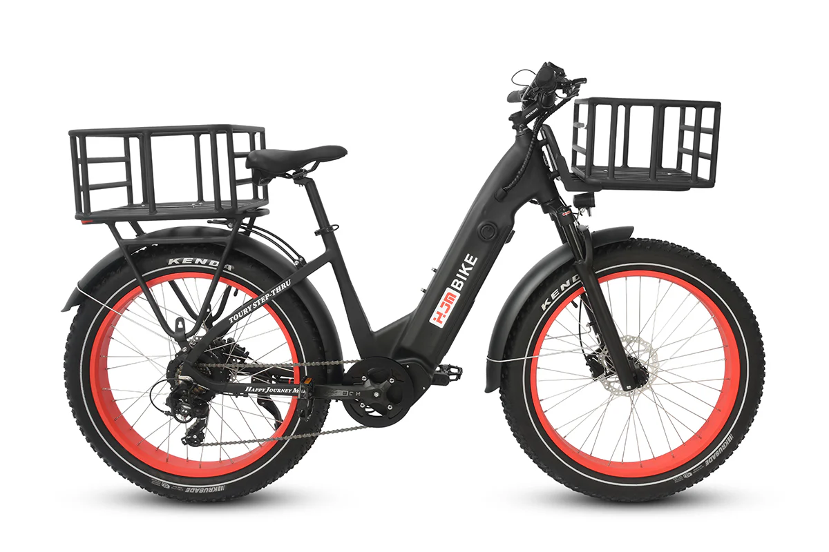 Toury Step Thru Fat Tire Ebike (Fully Assembled) - Image 29
