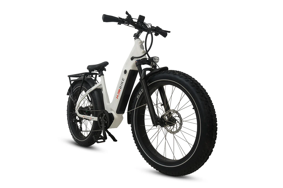 Toury Step Thru Fat Tire Ebike (Fully Assembled) - Image 5