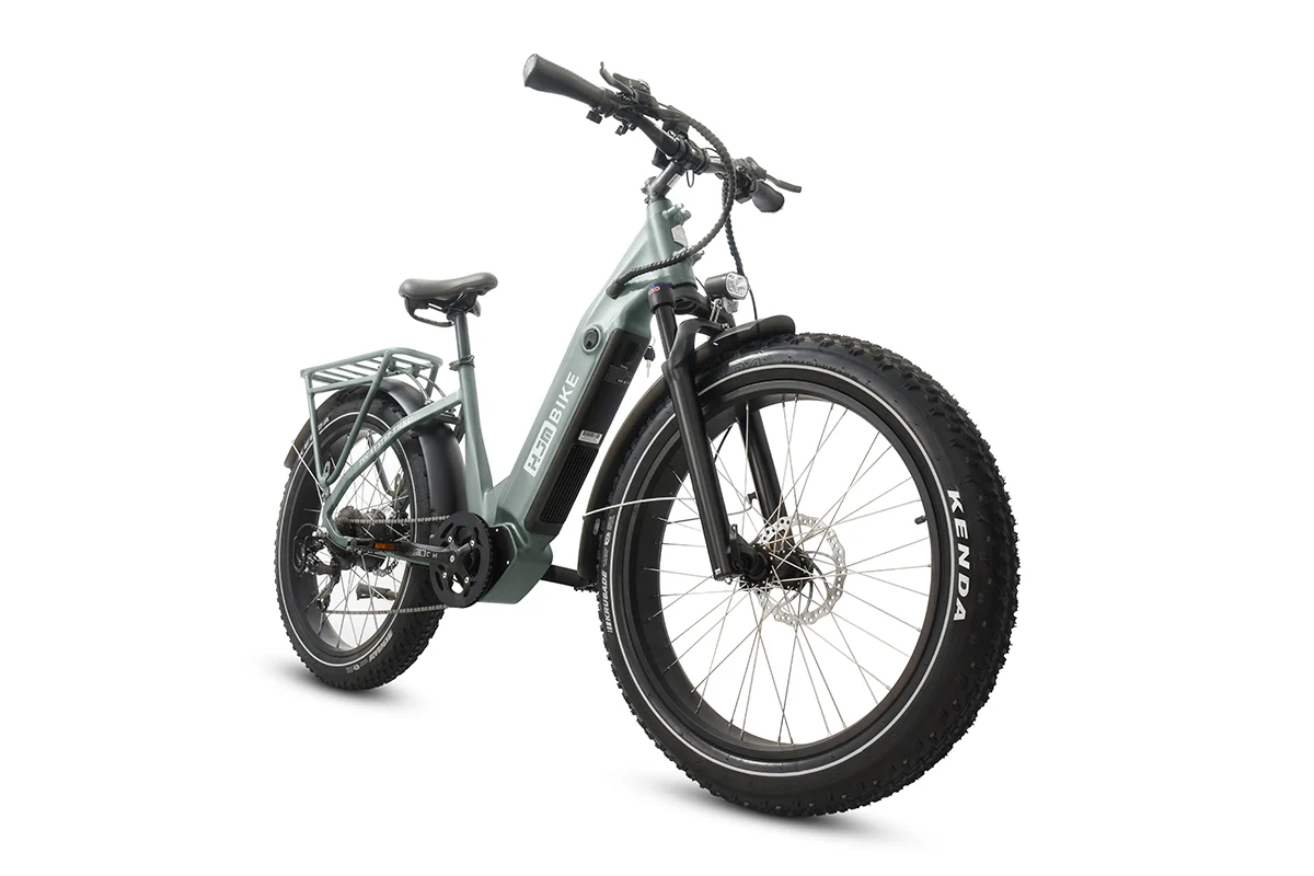 Toury Step Thru Fat Tire Ebike (Fully Assembled) - Image 7