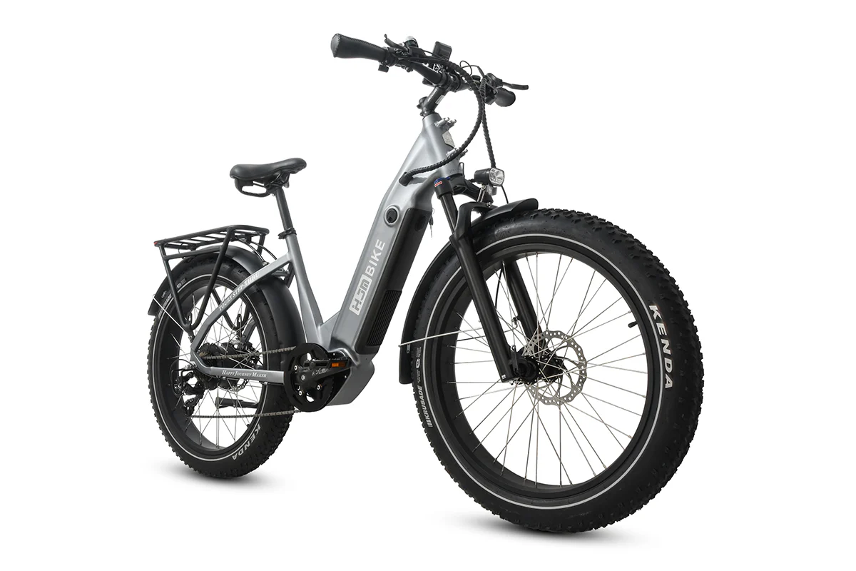 Toury Step Thru Fat Tire Ebike (Fully Assembled) - Image 9