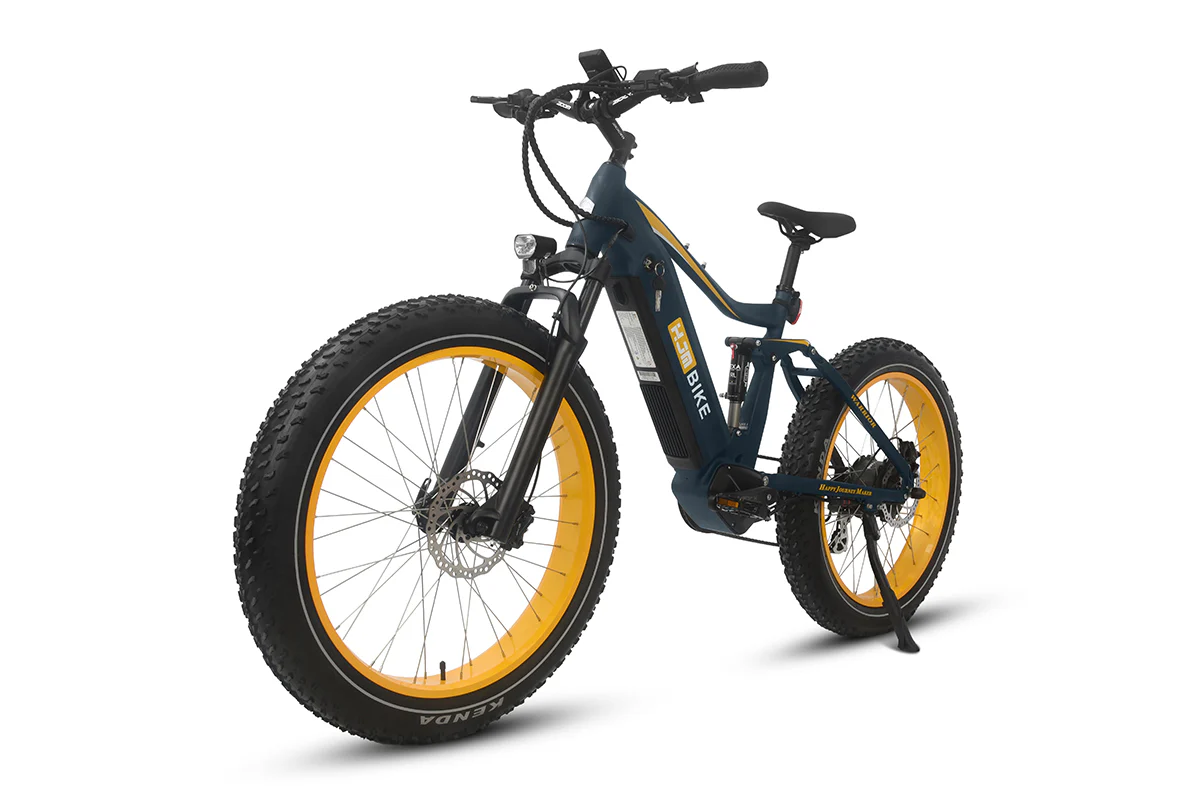 Warrior Full Suspension Fat Tire Ebike 1000W (Fully Assembled) - Image 13