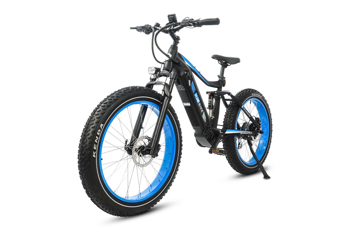 Warrior Full Suspension Fat Tire Ebike 1000W (Fully Assembled) - Image 8